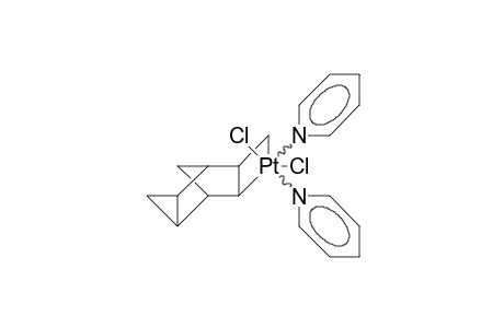 3,3-Dichloro-3,3-dipyridino-3-platina-tetracyclo(4.3.1.0/2,4/.0/6,8/)decane