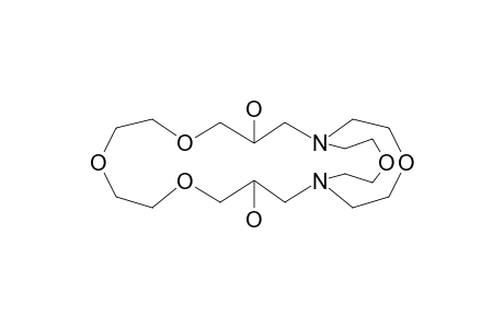 3,13-Dihydroxy-5,8,11,18,23-pentaoxa-1,15-diazabicyclo[13.5.5]pentacosane