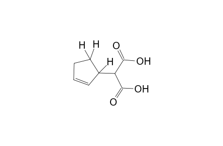 2-cyclopentene-1-malonic acid