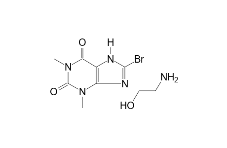 8-bromotheophylline, compd.with 2-aminoethanol