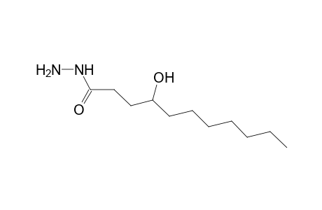 4-hydroxyundecanoic acid, hydrazide