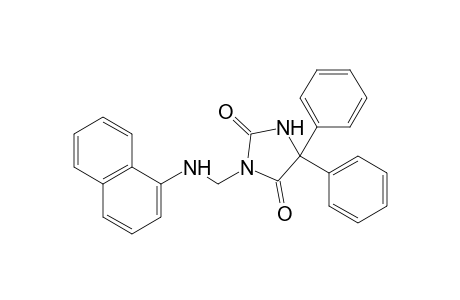 5,5-diphenyl-3-[[(1-naphthyl)amino]methyl}hydantoin