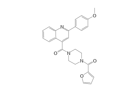 Quinoline, 4-[[4-(2-furanylcarbonyl)-1-piperazinyl]carbonyl]-2-(4-methoxyphenyl)-