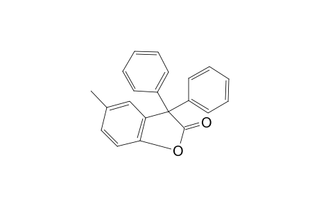 3,3-diphenyl-5-methyl-2(3H)-benzofuranone