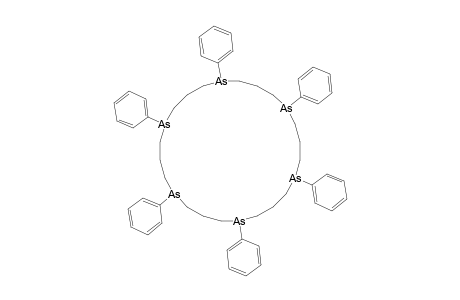 1,5,9,13,17,21-Hexaarsacyclotetracosane, 1,5,9,13,17,21-hexaphenyl-