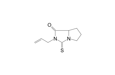 2-Allyl-3-thioxo-hexahydro-pyrrolo[1,2-c]imidazol-1-one