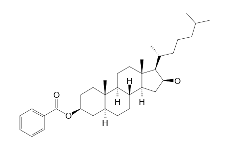 5-.alpha.-Cholest-3.beta.,16.beta.-diol 3.beta.-benzoate