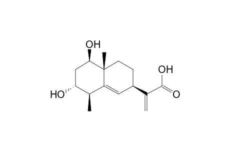 1-BETA,3-ALPHA-DIHYDROXYEUDESMA-5,11(13)-DIEN-12-OIC-ACID