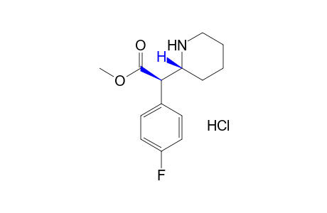 (+/-)-threo-4-Fluoromethylphenidate hydrochloride