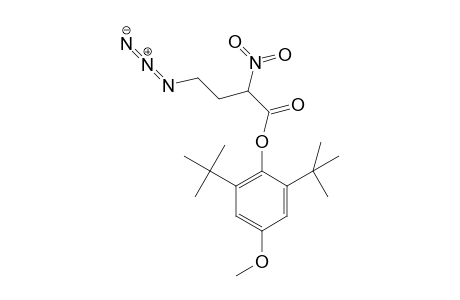 (2,6-ditert-butyl-4-methoxy-phenyl) 4-azido-2-nitro-butanoate