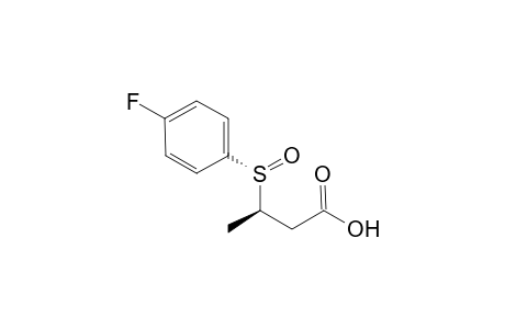 (R,R)-3-(4-Fluorophenylsulfinyl)butanoic acid isomer