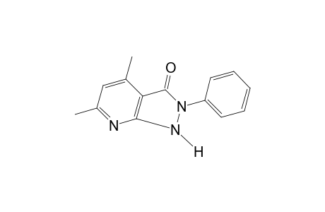 4,6-dimethyl-2-phenyl-1H-pyrazolo[3,4-b]pyridin-3(2H)-one