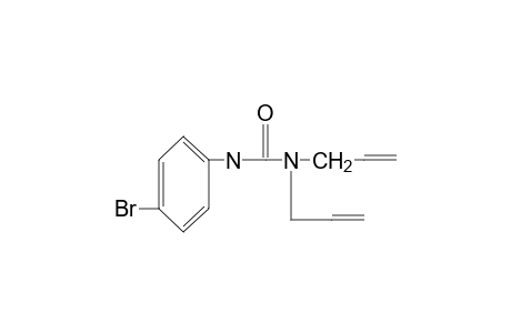 3-(p-bromophenyl)-1,1-diallylurea