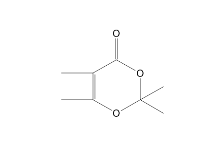 2,2,5,6-tetramethyl-m-dioxin-4-one