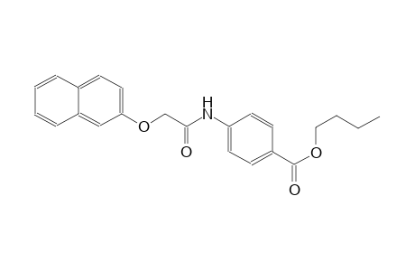 benzoic acid, 4-[[(2-naphthalenyloxy)acetyl]amino]-, butyl ester