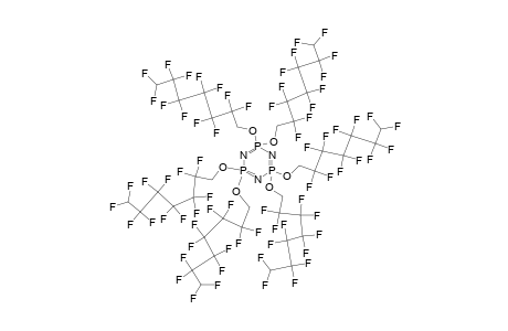 1,3,5,2,4,6-Triazatriphosphorine, 2,2,4,4,6,6-hexakis[(2,2,3,3,4,4,5,5,6,6,7,7-dodecafluoroheptyl)oxy]- 2,2,4,4,6,6-hexahydro-