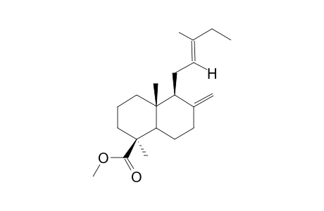 Methyl labda-8(17),12E-dien-19-oate