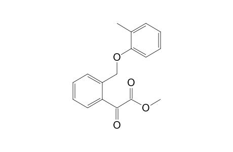 2-Keto-2-[2-[(2-methylphenoxy)methyl]phenyl]acetic acid methyl ester