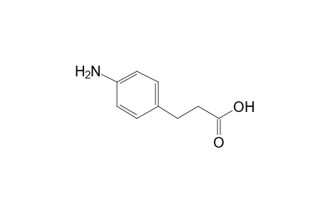 p-aminohydrocinnamic acid