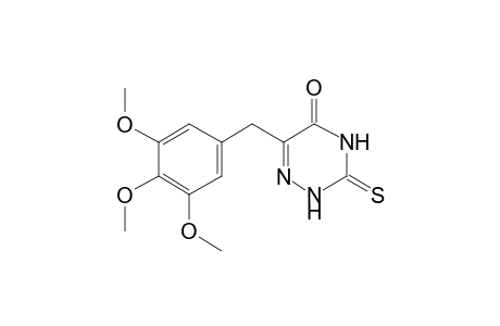 3-thio-6-(3,4,5-trimethoxybenzyl)-as-triazine, 3,5(2H,4H)-dione