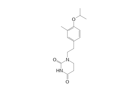 5,6-Dihydro-1-(4-isopropoxy-3-methylphenethyl)uracil