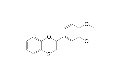 5-(2,3-Dihydro-1,4-benzoxathiin-2-yl)-2-methoxyphenol