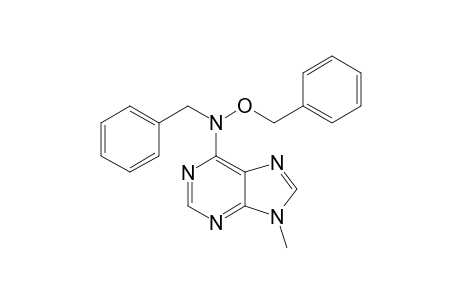 N(6)-Benzyl-N(6)-(benzyloxy)-9-methyl-9H-purin-6-amine