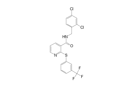 N-(2,4-dichlorobenzyl)-2-[(alpha,alpha,alpha-trifluoro-m-tolyl)thio]nicotinamide