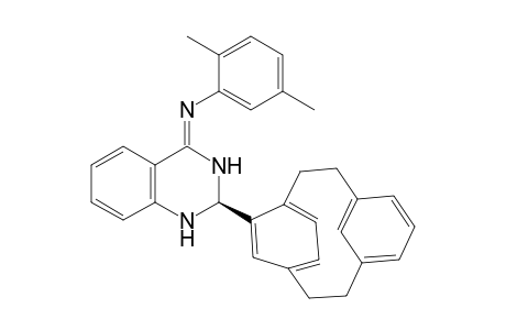 (Z)-2,5-dimethyl-N-(2-S-[2.2]paracyclophanyl-2,3-dihydroquinazolin-4(1H)-ylidene)aniline