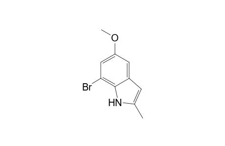 7-bromo-5-methoxy-2-methyl-1H-indole