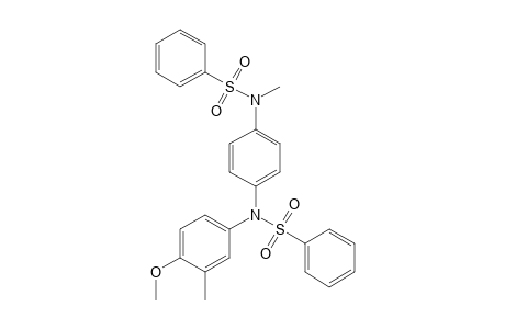 N',3'-dimethyl-4'-methoxy-N,4'''-bi[benzenesulfonanilide]