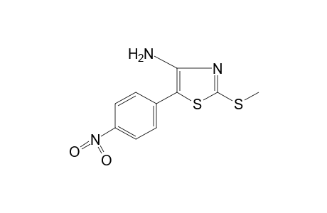 4-amino-2-(methylthio)-5-(p-nitrophenyl)thiazole