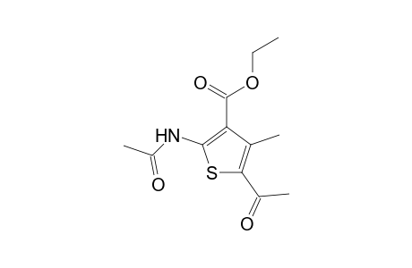 Ethyl 5-acetyl-2-(acetylamino)-4-methyl-3-thiophenecarboxylate