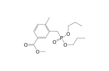 Methyl 3-((dipropoxyphosphoryl)methyl)-4-methylbenzoate