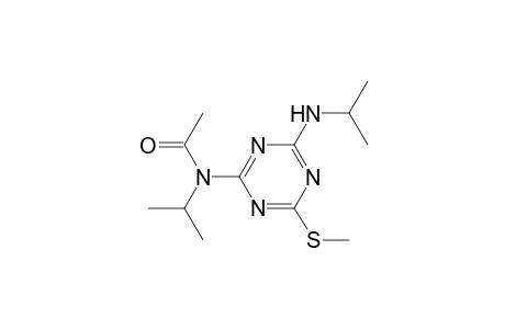 2-[(N-acetyl-N-isopropyl)amino]-4-isopropylamino-6-methylthio-1,3,5-triazine