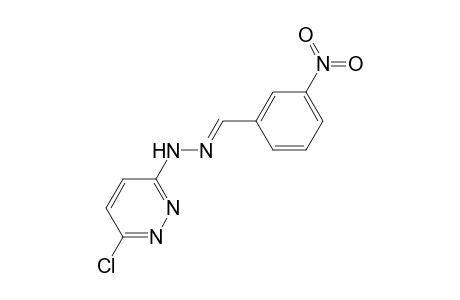 3-Nitrobenzaldehyde (6-chloro-3-pyridazinyl)hydrazone