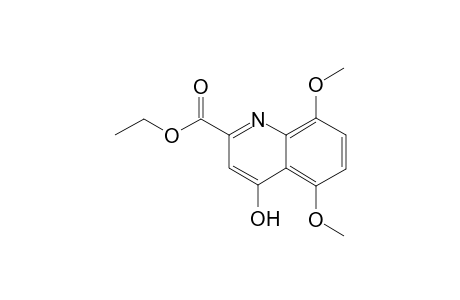 4-keto-5,8-dimethoxy-1H-quinoline-2-carboxylic acid ethyl ester