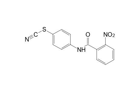 thiocyanic acid, p-(o-nitrobenzamido)phenyl ester