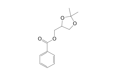 (2,2-Dimethyl-1,3-dioxolan-4-yl)methyl benzoate