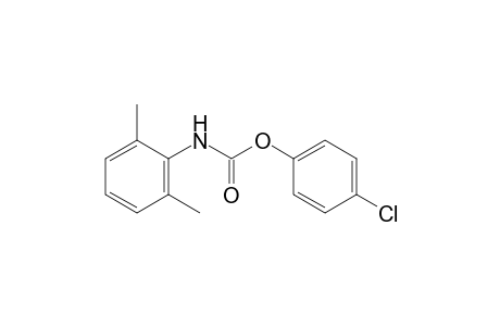 2,6-Dimethylcarbanilic acid, p-chlorophenyl ester