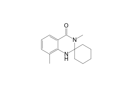 3',8'-Dimethyl-1'H-spiro[cyclohexane-1,2'-quinazolin]-4'(3'H)-one