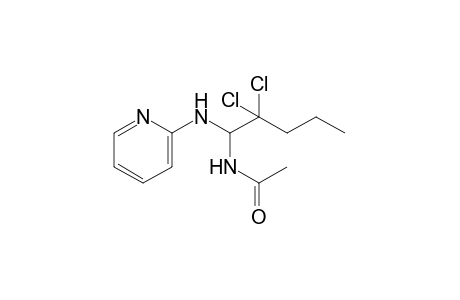 N-{2,2-dichloro-1-[(2-pyridyl)amino]pentyl}acetamide