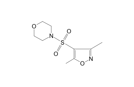 4-[(3,5-dimethyl-4-isoxazolyl)sulfonyl]morpholine