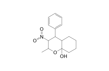 2-Methyl-3-nitro-4-phenyloctahydro-8ah-chromen-8a-ol