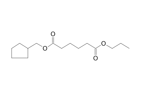 Adipic acid, cyclopentylmethyl propyl ester