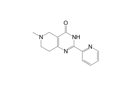 6-methyl-2-(2-pyridyl)-3,5,7,8-tetrahydropyrido[4,3-d]pyrimidin-4-one