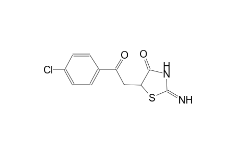 2-Imino-5-[2-(4-chlorophenyl)-2-oxoethyl]-4-oxo-1,3-thiazolidine