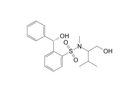 (1S,1'S)-N-(2-Hydroxy-1-isopropylethyl)-o-(1'-hydroxy-1'-phenylmethyl)-N-methylbenzenesulfonamide