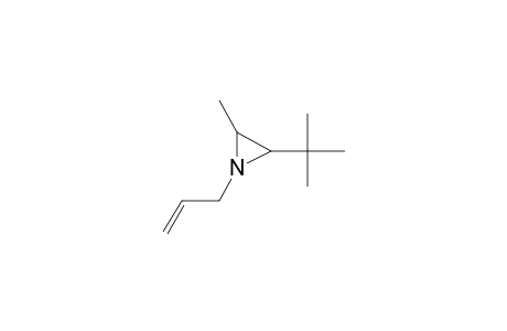 Aziridine, 2-(1,1-dimethylethyl)-3-methyl-1-(2-propenyl)-, trans-