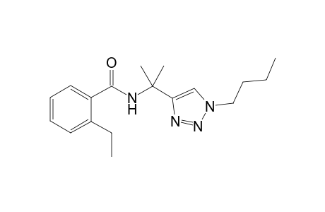 N-[2-(1-n-Butyl-1H-1,2,3-triazol-4-yl)propan-2-yl]-2-ethylbenzamide